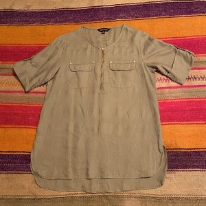 Ellen Tracy Linen Tunic